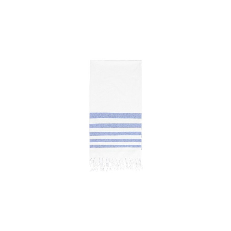 Paréo Serviette Bicolore Éco-responsable 100% Coton Sally Matières : coton Couleurs : rouge cadeau entreprise pas cher
