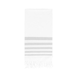 Paréo Serviette Bicolore Éco-responsable 100% Coton Sally Matières : coton Couleurs : rouge 2