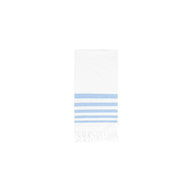 Paréo Serviette Bicolore Éco-responsable 100% Coton Sally Matières : coton Couleurs : gris personnalisation rapide en France