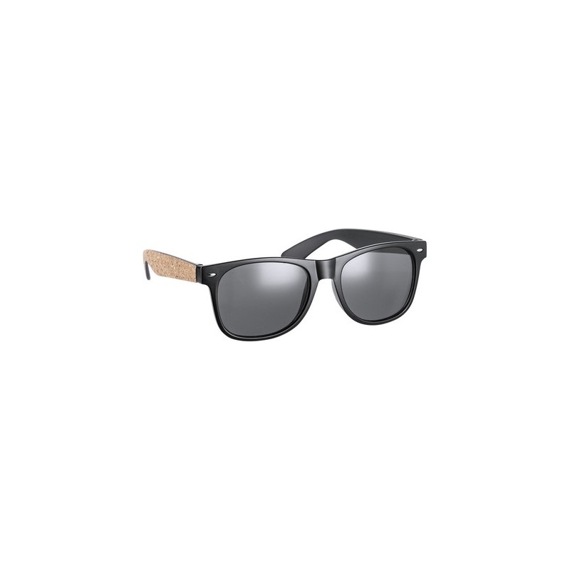 Lunettes de Soleil Personnalisées Protection UV400 Scutel pas cher Matières : liège Couleurs : naturel cadeau entreprise pas che