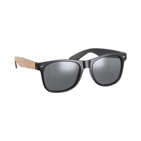 Lunettes de Soleil Personnalisées Protection UV400 Scutel pas cher Matières : liège Couleurs : naturel cadeau entreprise pas che
