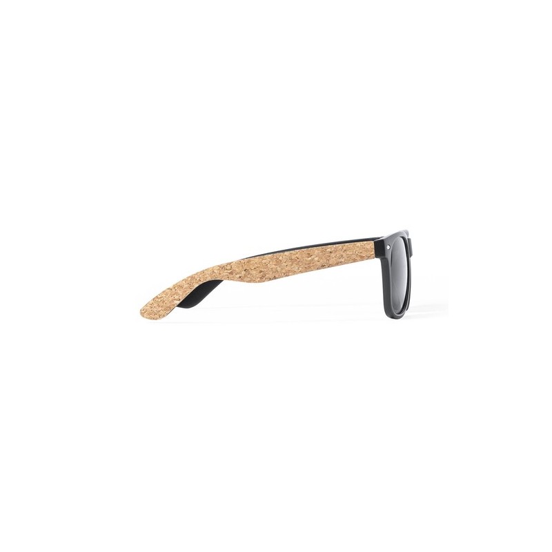Lunettes de Soleil Personnalisées Protection UV400 Scutel pas cher Matières : liège Couleurs : naturel goodies publicitaire évén