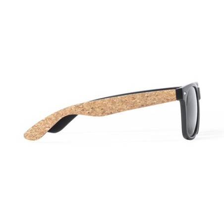 Lunettes de Soleil Personnalisées Protection UV400 Scutel pas cher Matières : liège Couleurs : naturel goodies publicitaire évén