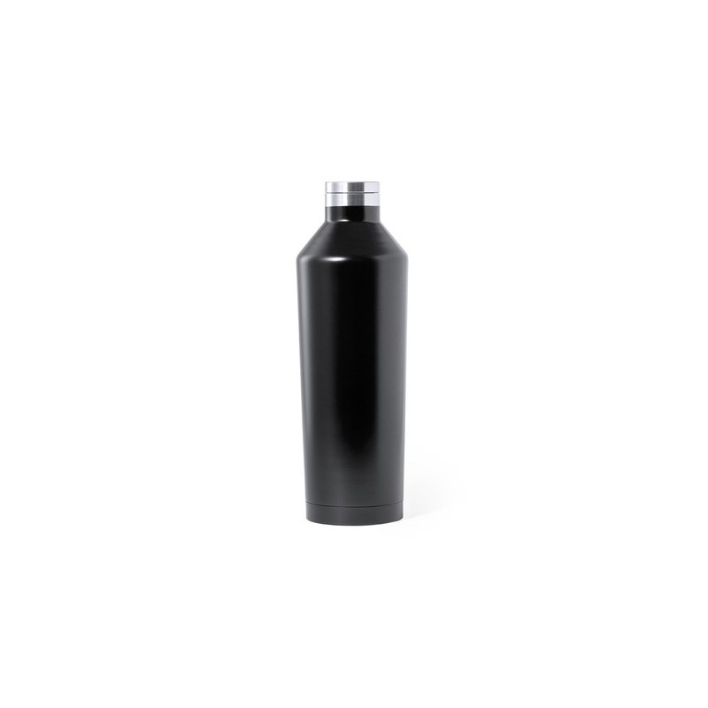 Bouteille Isotherme Personnalisée Éco-responsable Bidon Thermique Gristel Matières : acier inoxydable Couleurs : bleu marine cad