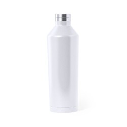 Bouteille Isotherme Personnalisée Éco-responsable Bidon Thermique Gristel Matières : acier inoxydable Couleurs : bleu marine 2