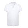 Polo Publicitaire Personnalisé en Textile - Tecnic Ratlam Matières : polyester Taille textile : L Couleurs : noir cadeau affaire