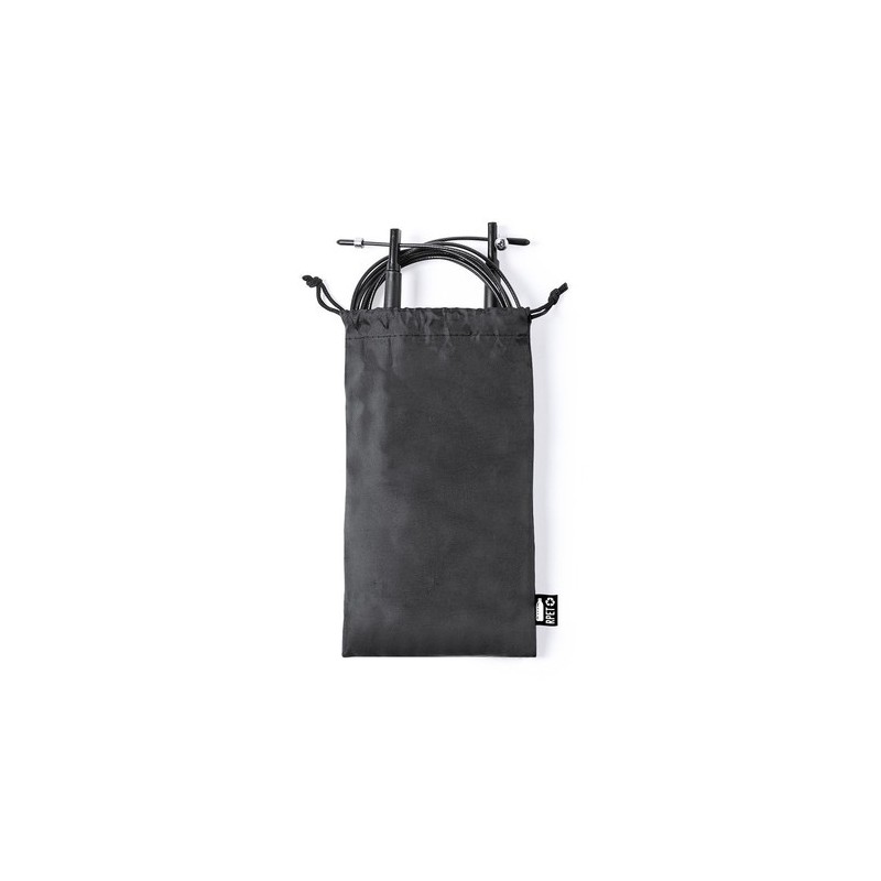 Corde à Sauter Éco-responsable Personnalisée - Lakex Couleurs : noir