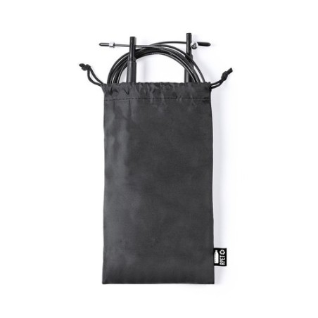 Corde à Sauter Éco-responsable Personnalisée - Lakex Couleurs : noir