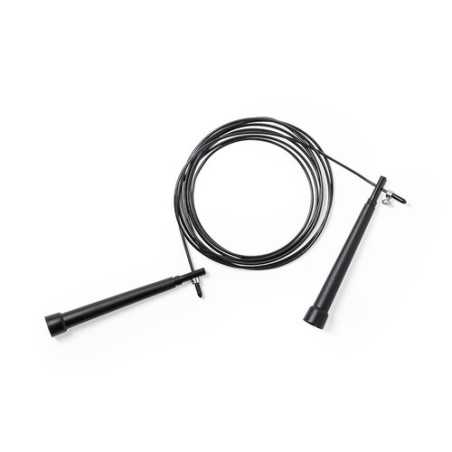 Corde à Sauter Éco-responsable Personnalisée - Lakex Couleurs : noir cadeau entreprise pas cher