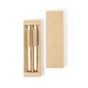 Set de Stylos et Porte-mines Éco-responsables Personnalisés Bruneok Matières : bambou goodies personnalisé en stock
