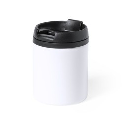 Mug Thermique Isotherme Personnalisé Zirgul Matières : acier inoxydable Couleurs : blanc