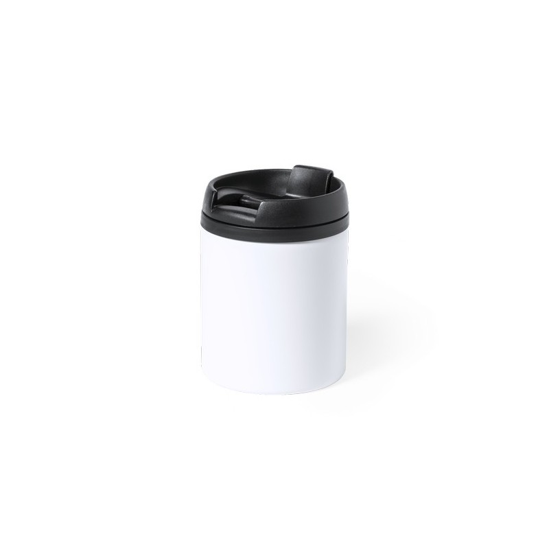Mug Thermique Isotherme Personnalisé Zirgul Matières : acier inoxydable Couleurs : blanc cadeau client original