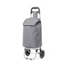 Sac Éco-responsable et Pliable Personnalisé de Caddie Course Daggio Couleurs : gris Matières : polyester recyclé cadeau entrepri