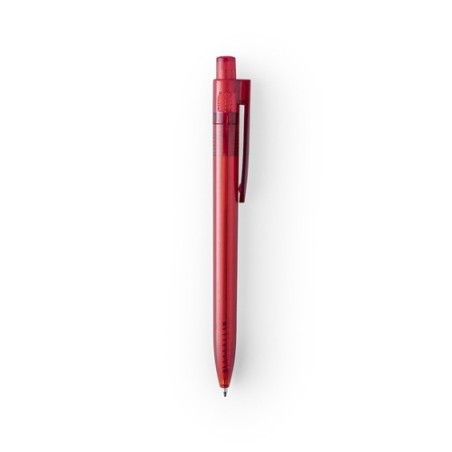 Stylo Bille Éco-responsable Personnalisé Hispar Matières : PET recyclé Couleurs : rouge goodies personnalisé en stock