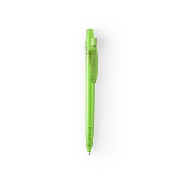 Stylo Bille Éco-responsable Personnalisé Hispar Matières : PET recyclé Couleurs : vert goodies publicitaire événementiel