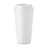 Gobelet double paroi isotherme personnalisable 475 ml - TUESDAY Matières : polypropylène (PP) Couleurs : blanc goodies publicita