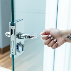 Porte-Clés Anticontact Personnalisé Éco-responsable - Napil Sécurité Maison Couleurs : transparent accessoire événementiel uniqu
