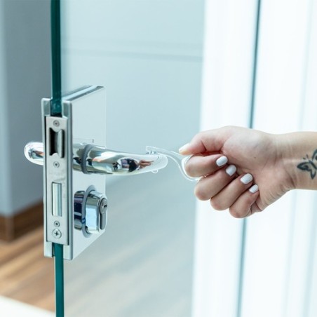 Porte-Clés Anticontact Personnalisé Éco-responsable - Napil Sécurité Maison Couleurs : transparent accessoire événementiel uniqu