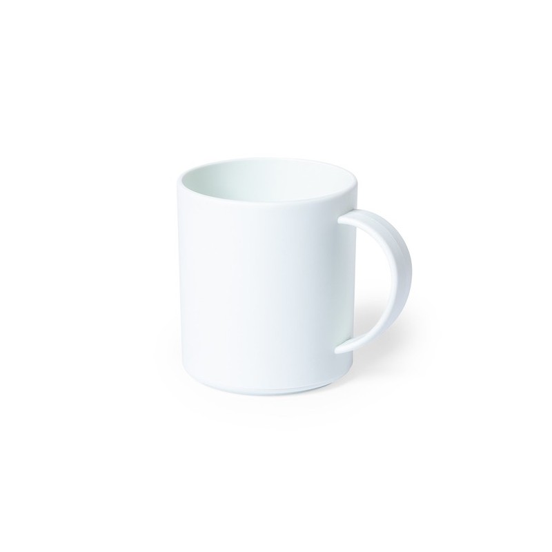 Tasse Personnalisée Compostable - Pioka Matières : PLA Couleurs : blanc