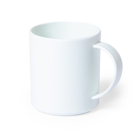 Tasse Personnalisée Compostable - Pioka Matières : PLA Couleurs : blanc