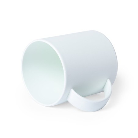 Tasse Personnalisée Compostable - Pioka Matières : PLA Couleurs : blanc cadeau entreprise pas cher