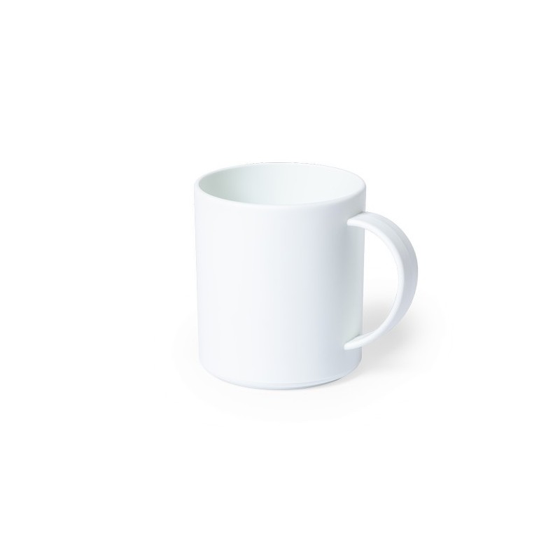 Tasse Personnalisée Compostable - Pioka Matières : PLA Couleurs : blanc marquage laser ultra précis