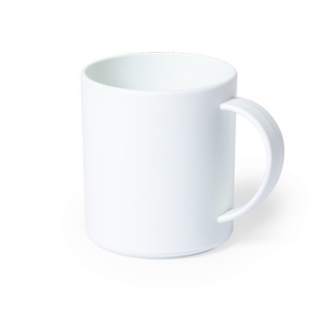 Tasse Personnalisée Compostable - Pioka Matières : PLA Couleurs : blanc marquage laser ultra précis