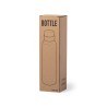 Bouteille Publicitaire Personnalisée Anukin Matières : acier inoxydable Couleurs : noir cadeau client original