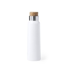 Bouteille Publicitaire Personnalisée Anukin Matières : acier inoxydable Couleurs : noir 2