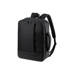 Sac à Dos Personnalisable Éco-responsable Porte-Documents Hurkon Matières : polyester Couleurs : noir