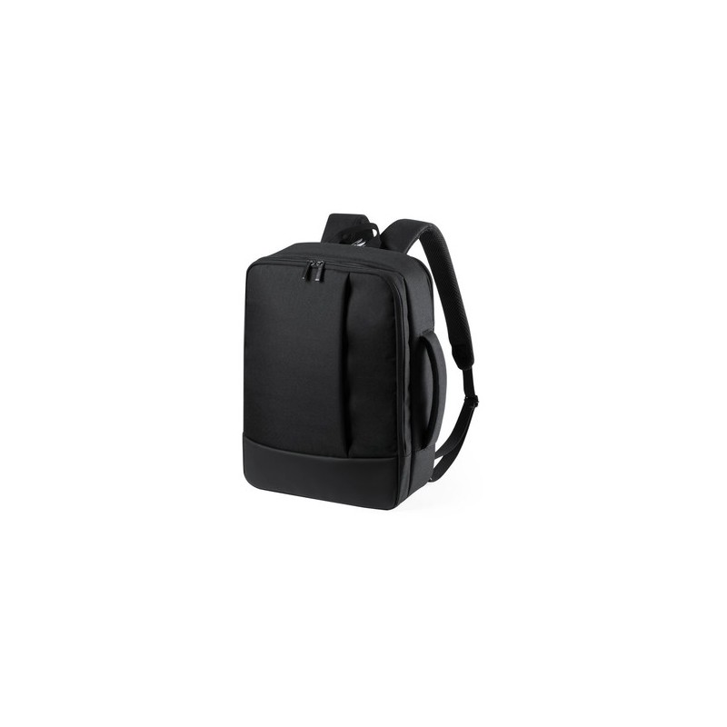 Sac à Dos Personnalisable Éco-responsable Porte-Documents Hurkon Matières : polyester Couleurs : noir