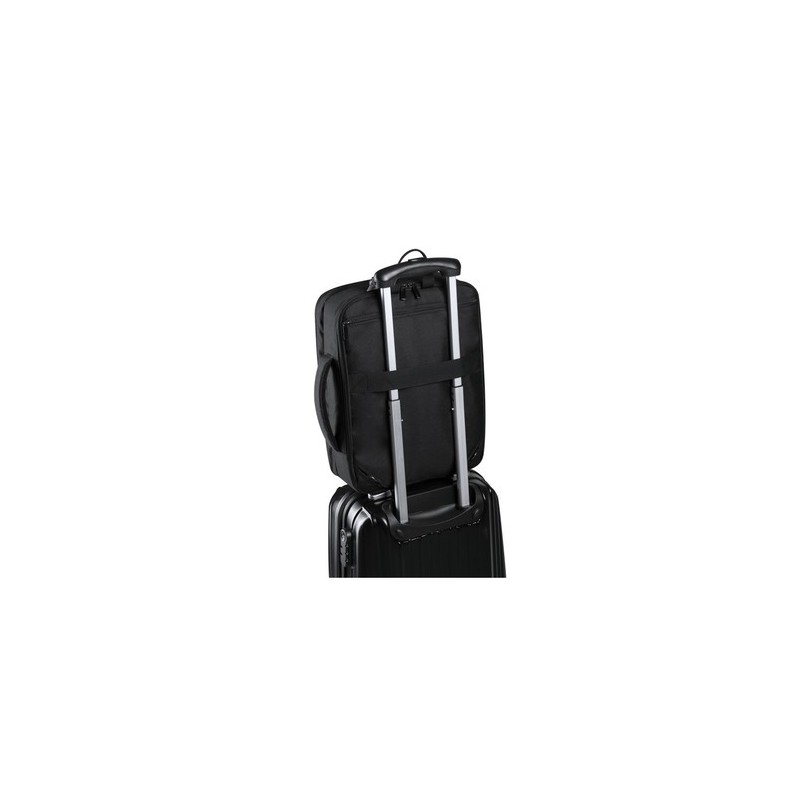 Sac à Dos Personnalisable Éco-responsable Porte-Documents Hurkon Matières : polyester Couleurs : noir impression haute définitio