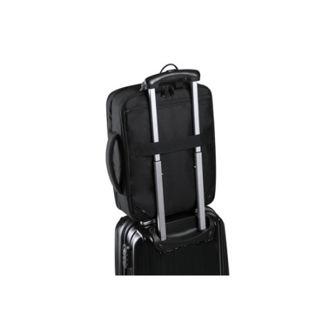 Sac à Dos Personnalisable Éco-responsable Porte-Documents Hurkon Matières : polyester Couleurs : noir impression haute définitio