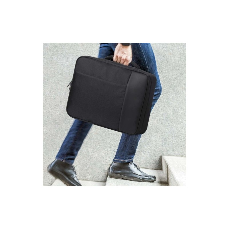 Sac à Dos Personnalisable Éco-responsable Porte-Documents Hurkon Matières : polyester Couleurs : noir livraison express 24h 48h
