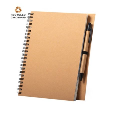 Cahier Personnalisé Éco-responsable et Stylé Neyla Matières : carton recyclé