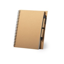 Cahier Personnalisé Éco-responsable et Stylé Neyla Matières : carton recyclé 2