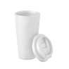 Gobelet double paroi isotherme personnalisable 475 ml - TUESDAY Matières : polypropylène (PP) Couleurs : blanc objet promotionne
