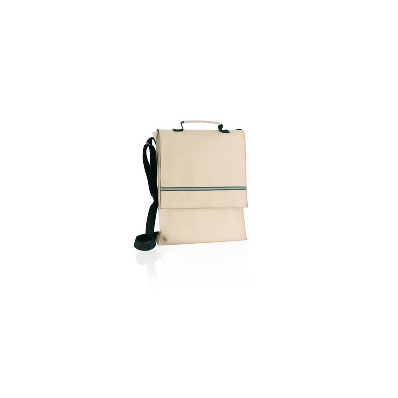 Sacoche Business Personnalisée Éco-responsable - Porte-Documents Milán Matières : polyester Couleurs : noir objet promotionnel é