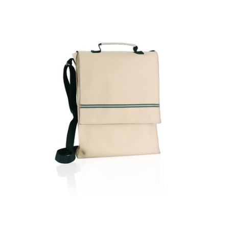 Sacoche Business Personnalisée Éco-responsable - Porte-Documents Milán Matières : polyester Couleurs : noir objet promotionnel é