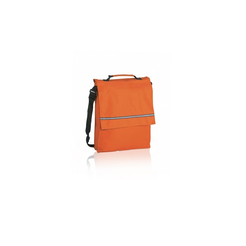 Sacoche Business Personnalisée Éco-responsable - Porte-Documents Milán Matières : polyester Couleurs : noir cadeau collaborateur