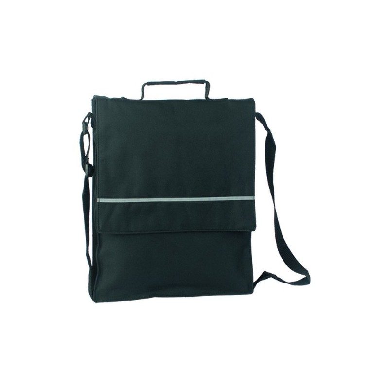 Sacoche Business Personnalisée Éco-responsable - Porte-Documents Milán Matières : polyester Couleurs : noir accessoire événement