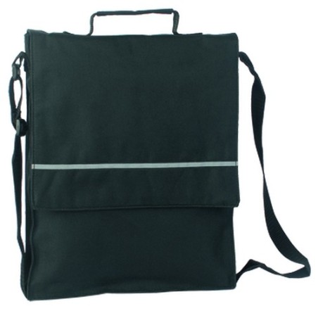 Sacoche Business Personnalisée Éco-responsable - Porte-Documents Milán Matières : polyester Couleurs : noir accessoire événement