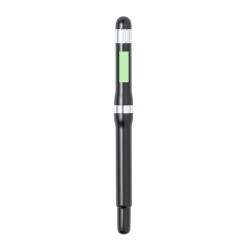 Set Cadeau d'Entreprise Éco-responsable avec Stylo et Roller Personnalisé Antonio Miro Matières : métal Couleurs : noir marquage