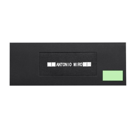 Set Cadeau d'Entreprise Éco-responsable avec Stylo et Roller Personnalisé Antonio Miro Matières : métal Couleurs : noir impressi