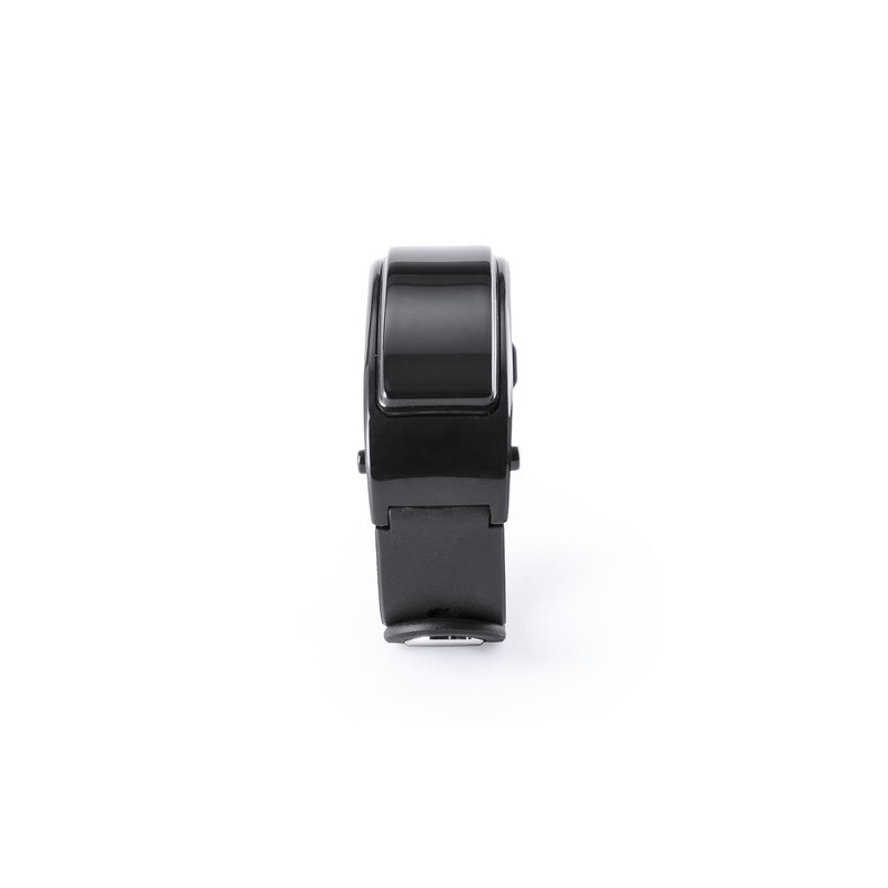 Bracelet Connecté Personnalisé Intelligent Rusk - Montre Économique Matières : TPU Couleurs : noir goodies publicitaire événemen