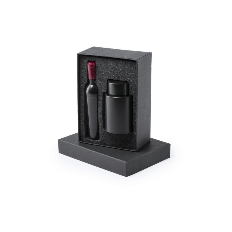 Set de Vin Personnalisé avec Accessoires Éco-responsables Kazan Matières : carton impression haute définition
