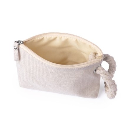 Nécessaire Personnalisé Publicitaire Babit Matières : coton Couleurs : naturel cadeau entreprise pas cher
