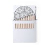 Set Personnalisé de Mandala avec Crayons et Motifs Relaxants - Boltex Matières : carton