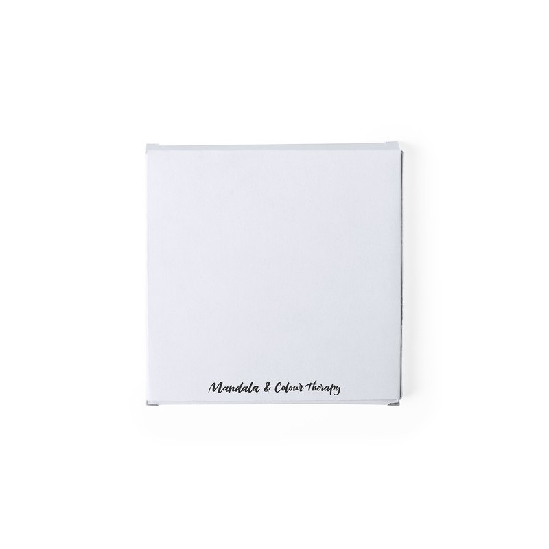 Set Personnalisé de Mandala avec Crayons et Motifs Relaxants - Boltex Matières : carton personnalisable avec votre logo