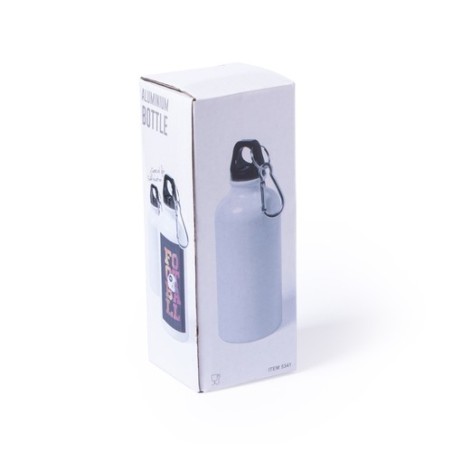 Gourde Éco-responsable Personnalisée pour Événements - Bidon Sublimation Greims Matières : aluminium Couleurs : blanc cadeau ent